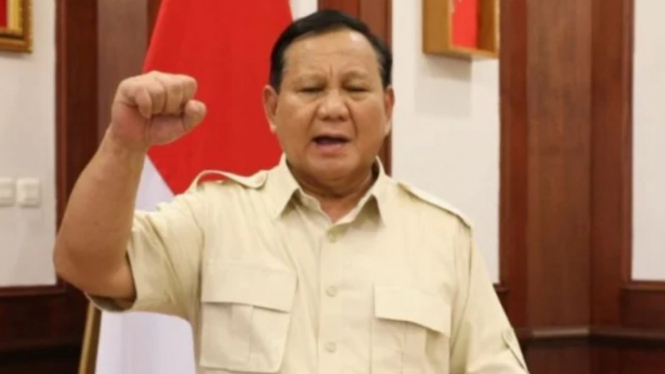 Ketum Gerindra Prabowo Subianto Bacapres 2024