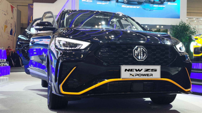 Mobil New MG ZS EV di GIIAS 2023