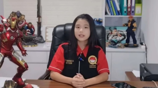 Anak Alvin Lim bernama Kate Victoria Lim yang Tantang Debat Kapolri