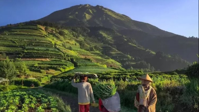 Pemandangan alam di Blumbang Roto