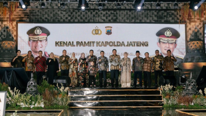 Malam Kenal Pamit Kapolda Jateng Penuh Kenangan dan Harapan