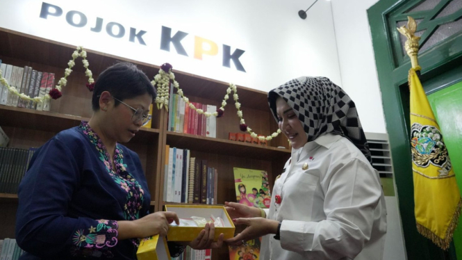 Tanamkan Nilai Antikorupsi, Pojok KPK Hadir di Perpustakaan Klaten