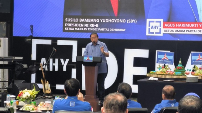 Ketua Majelis Tinggi Partai Demokrat SBY
