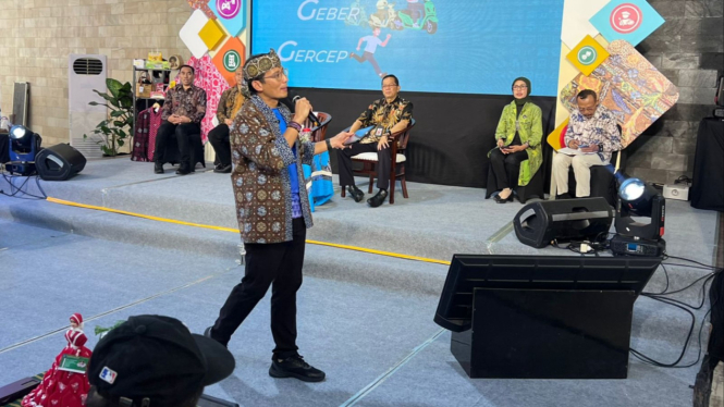 Menteri Pariwisata dan Ekonomi Kreatif, Sandiaga Salahuddin Uno