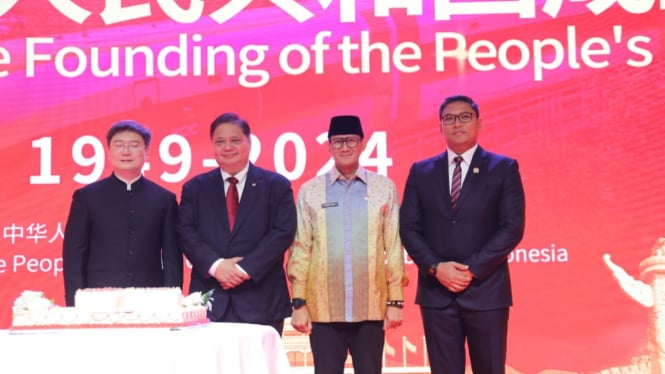 Wamentan Sudaryono Peringatan National Day di Kedubes China