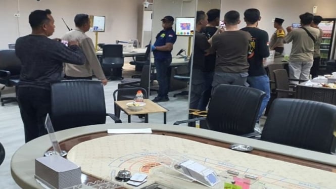 Polisi gerebek tempat judi kasino di Kota Semarang