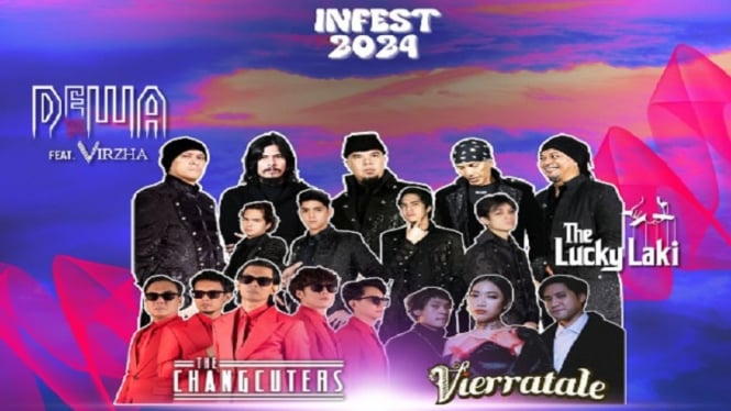 Konser Dewa 19, The Changcuters hingga Vierratale di Semarang