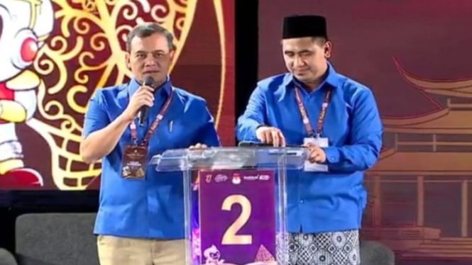 Cagub Jawa Tengah Ahmad Luthfi dan Cawagub Gus Yasin