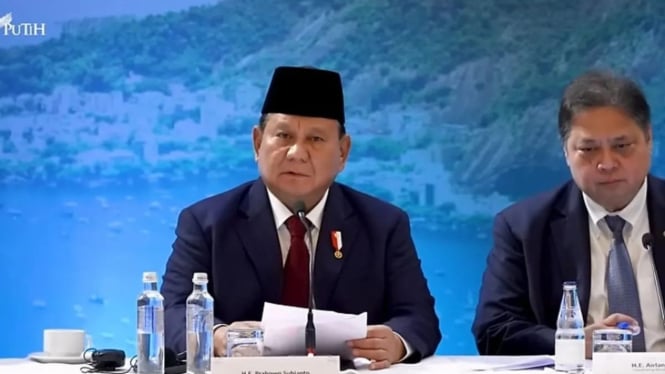 Presiden Prabowo Subianto di Indonesia-Brazil Business Forum