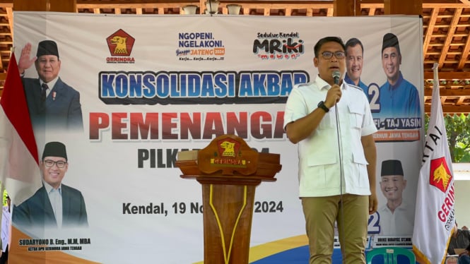 Ketua DPD Gerindra Sudaryono konsolidasi pemenangan Pilkada 2024