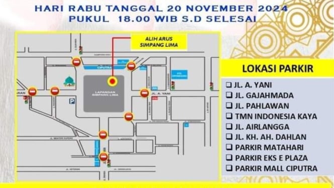 Simpang Lima Semarang Akan Menjadi Tuan Rumah Acara Doa Bersama