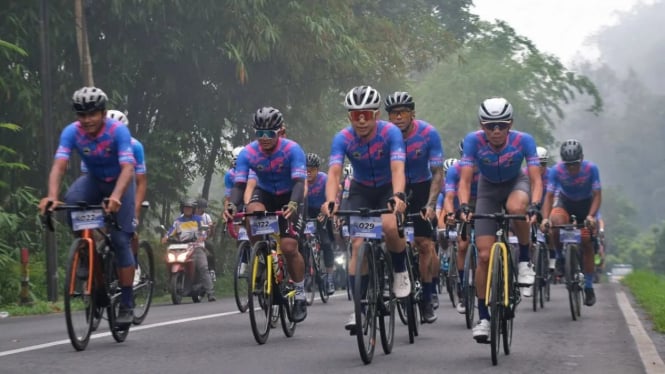 Tour de Borobudur (TDB) 2024 di Borobudur, Magelang