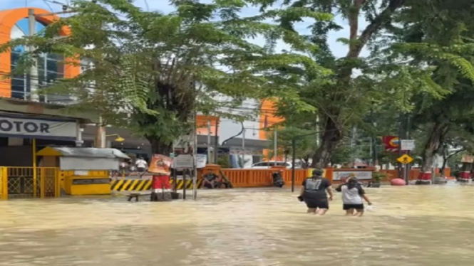 Banjir di Luwes, Purwodadi, Kabupaten Grobogan