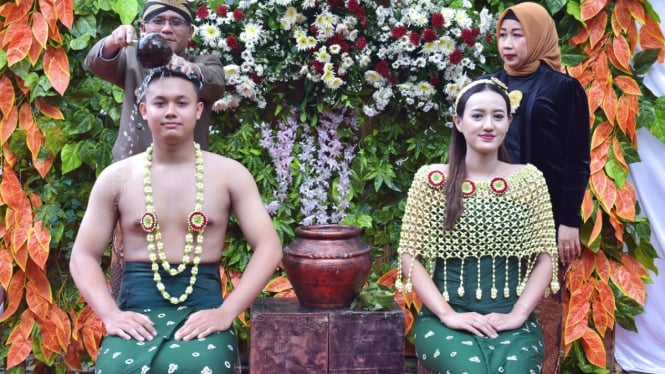 Ritual Padusan jelang Ramadan di Jawa Tengah (Jateng).