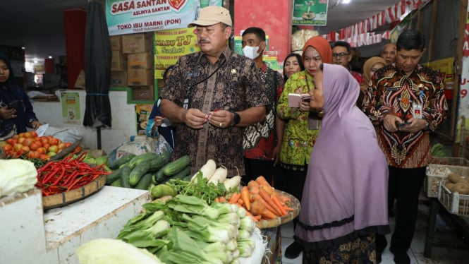 Pemprov sidak pasar tradisional jelang Lebaran