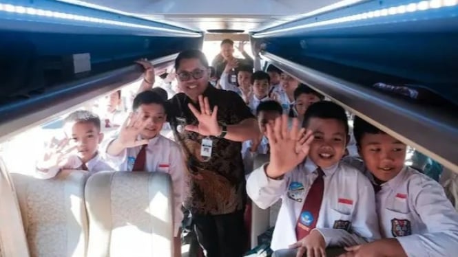 Bus Wisata Gratis di Magelang