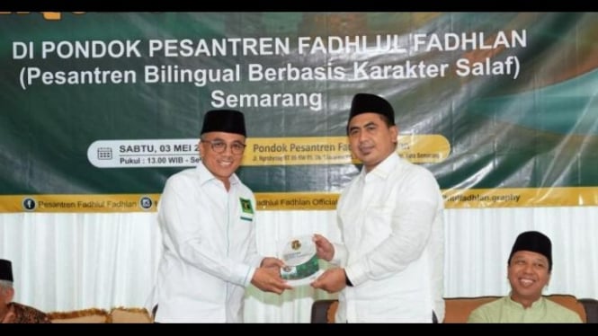 Kader PPP menggelar Forum Halaqah di Pondok Pesantren Fadhlul Fadhlan.