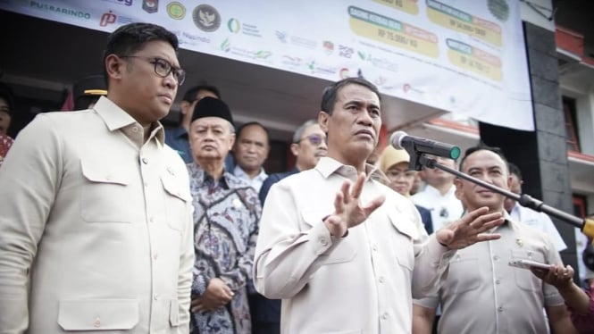 Mentan Andri Amran Sulaiman dan Wamentan Sudaryono