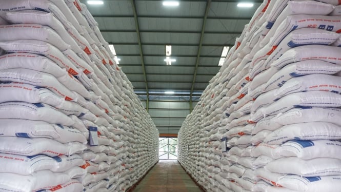 Stok beras bulog