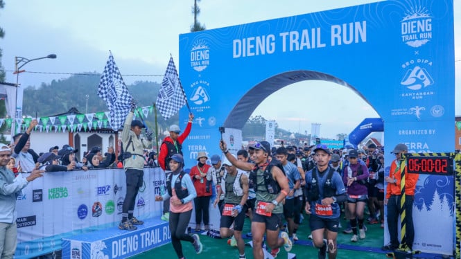Dieng trail run