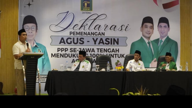 Deklarasi PPP Jateng untuk Agus-Yasin
