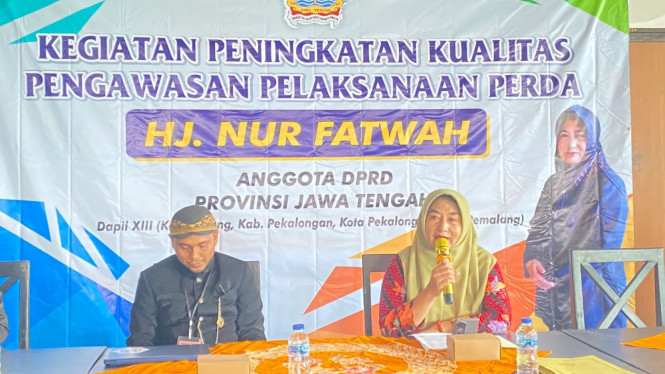 Anggota DPRD Jawa Tengah, Fraksi-PPP Hj. Nur Fatwah