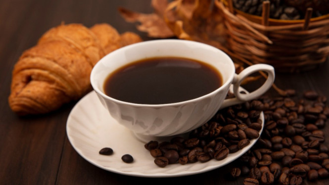 IIustrasi kopi, kopi, minuman kopi, kopi hitam.