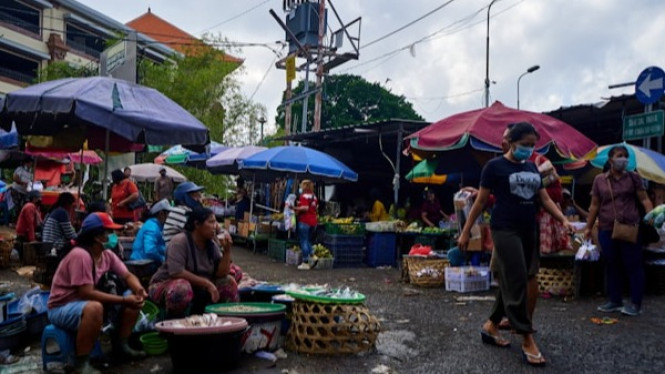 Ilustrasi pasar.