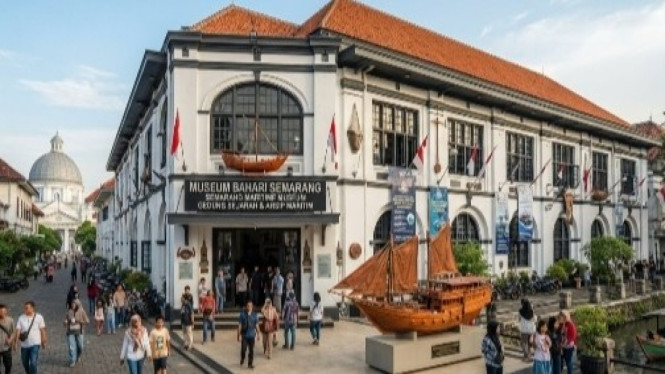 Ilustrasi museum bahari