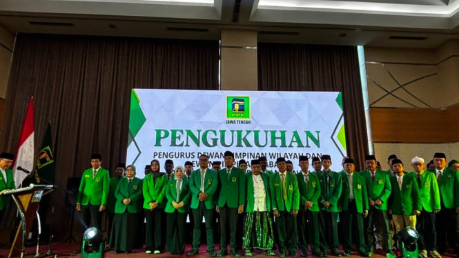 Pengukuhan DPW dan DPC PPP se-Jateng di Lembah Tidar