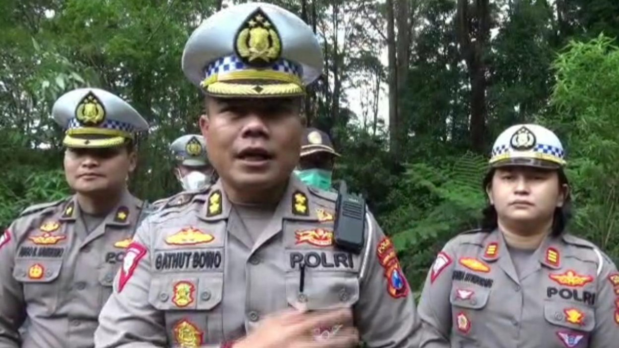 Kasubdit Gakkum Dirlantas Polda Jatim, AKBP Gathut Bowo