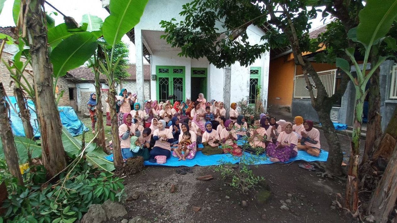Kegiatan Posyandu bersama Mak Ganjar
