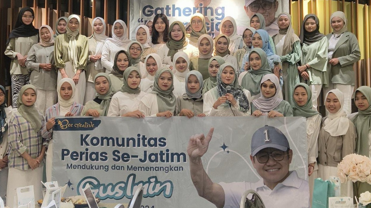 Gadis Cantik Jatim Siap Menangkan Gus Imin di Pilpres 2024