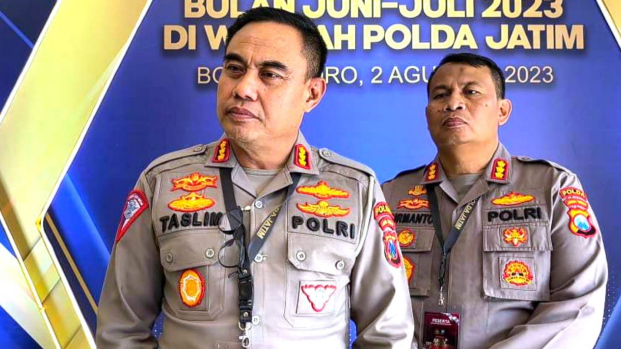 Dirlantas Polda Jatim M Taslim Chairuddin.