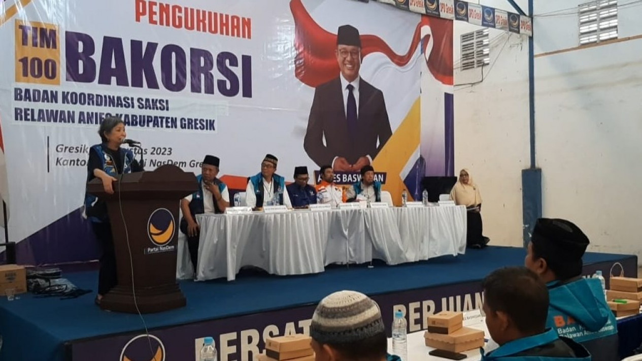 Ketua DPW Partai NasDem Jatim, Sri Sajekti Sudjunadi