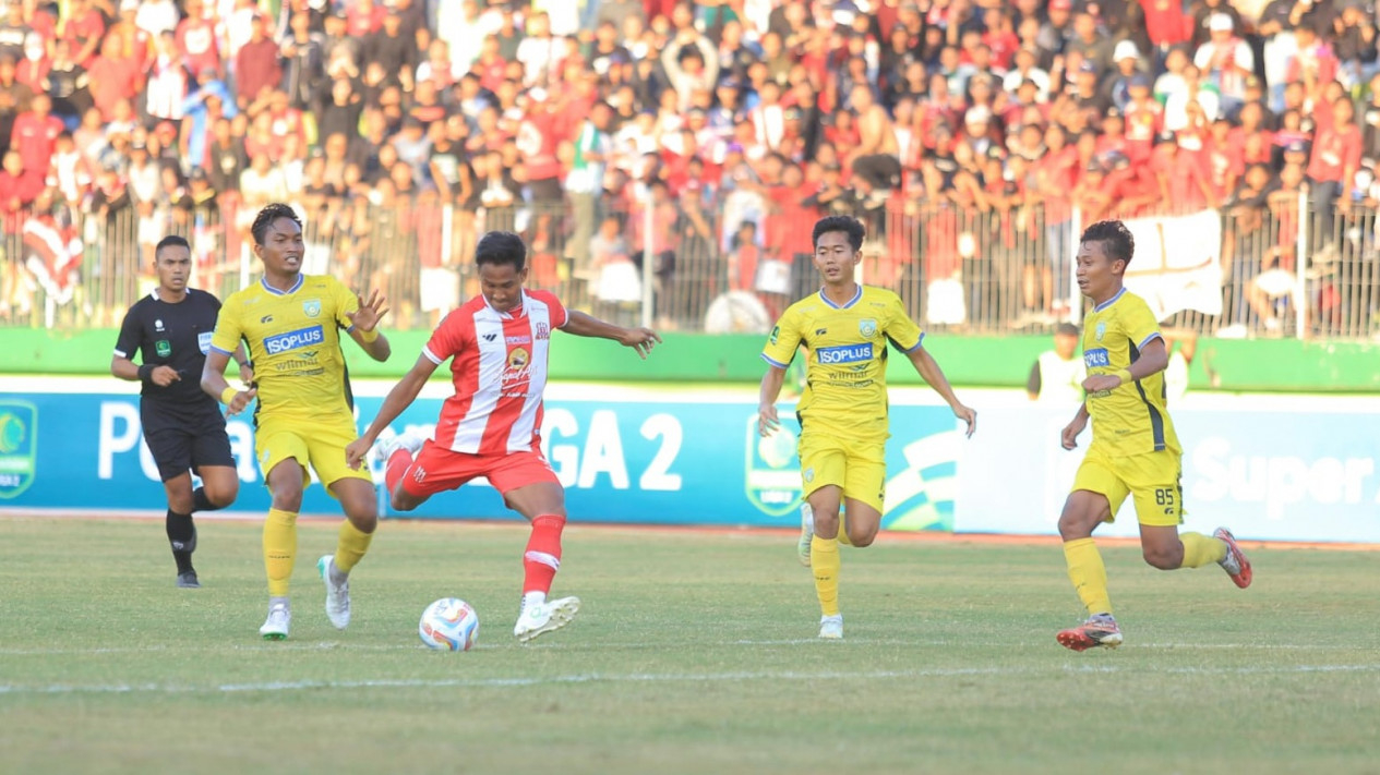 Gresik United Menyerah 1-2 dari Deltras Sidoarjo