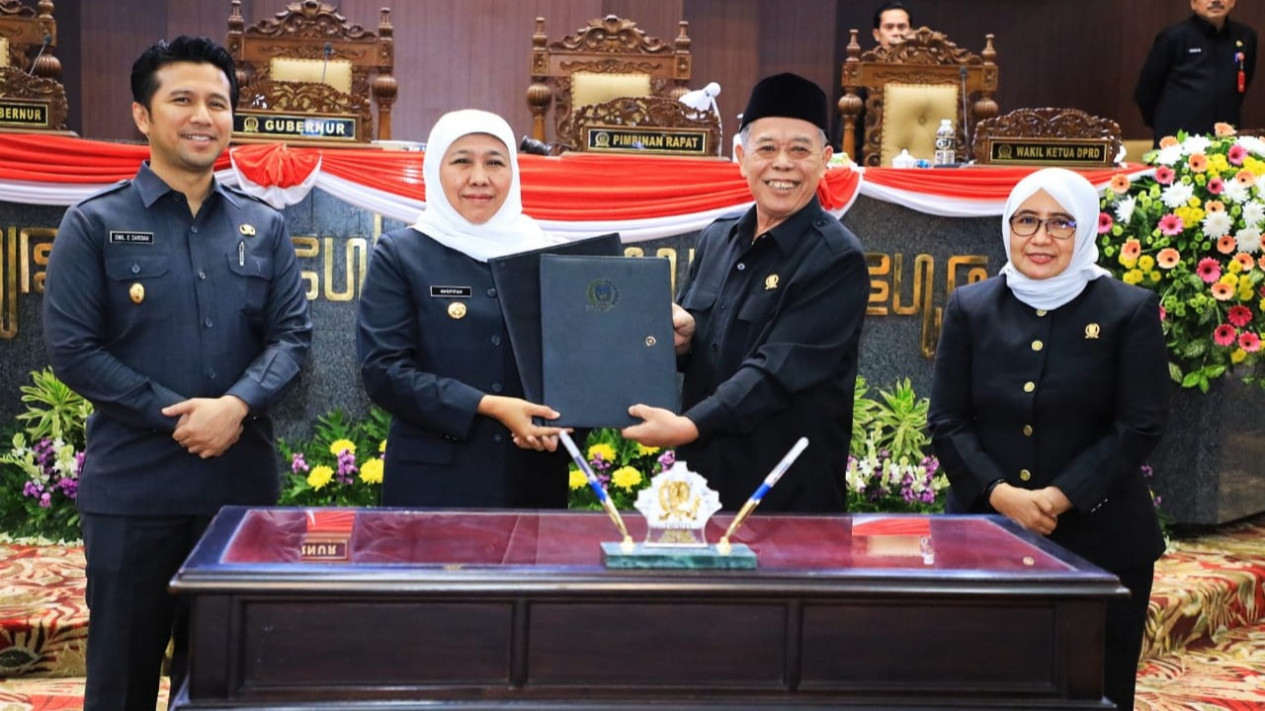 Raperda Perubahan APBD TA 2023 resmi disahkan