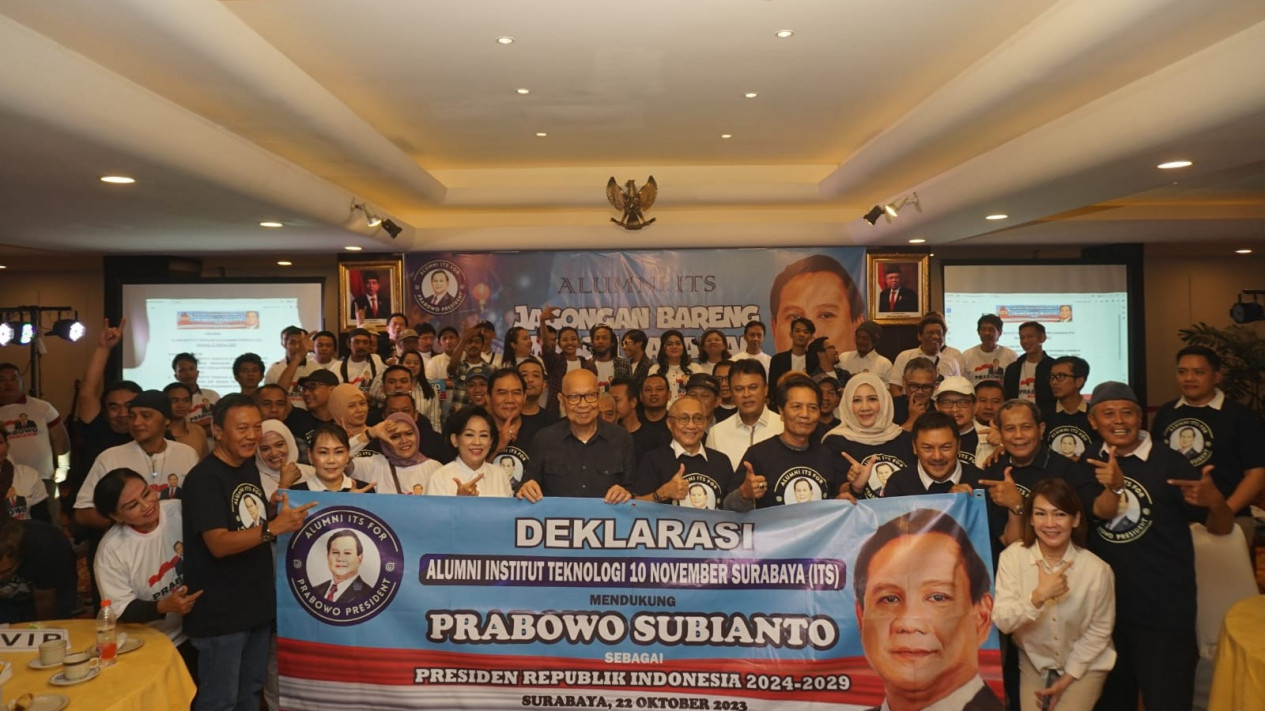 Deklarasi Alumni ITS dukung Prabowo Subianto