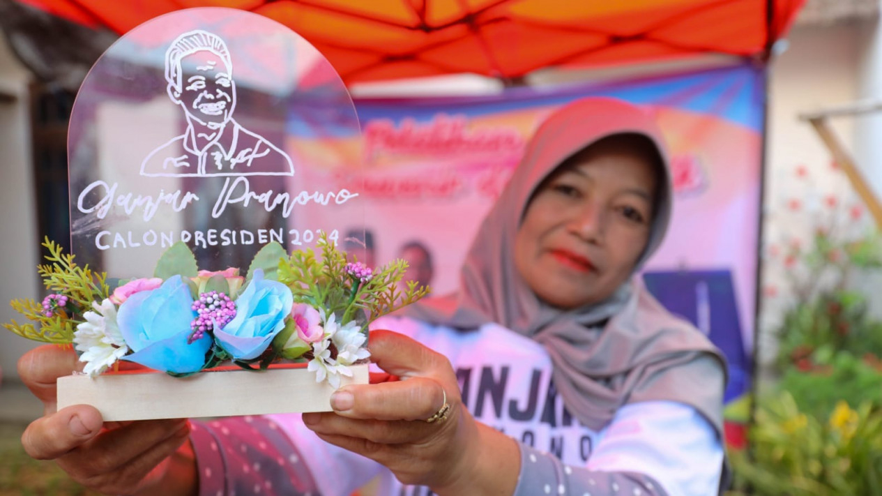 Pelatihan Kreasi Souvenir dari Mak Ganjar