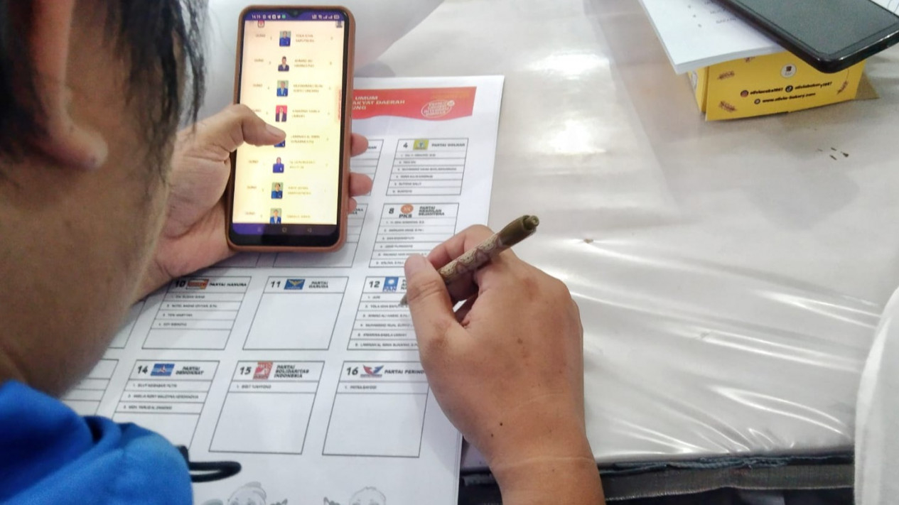 Petinggi parpol cermati daftar caleg