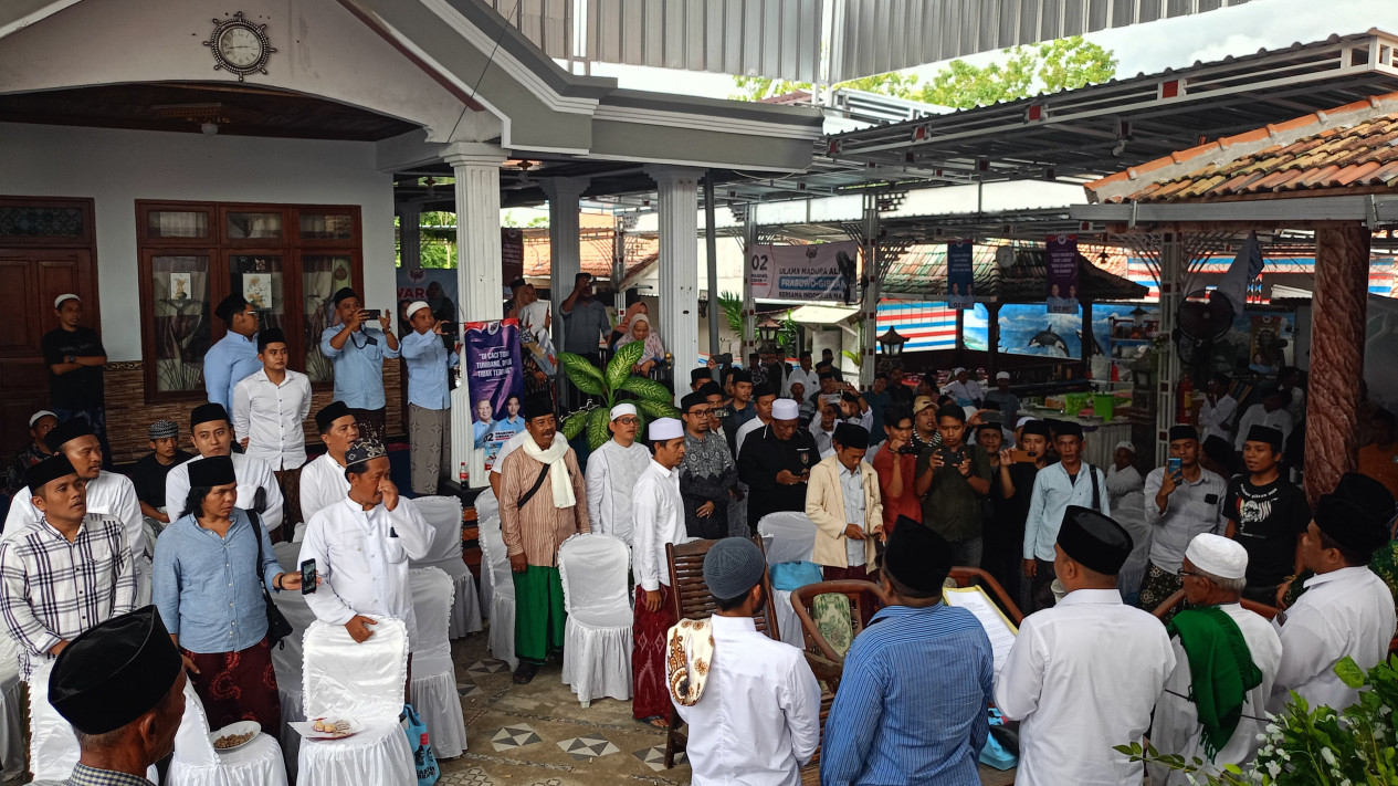 Rejo Semut Ireng dan Majelis Kiai-Lora Madura Dukung Prabowo-Gibran