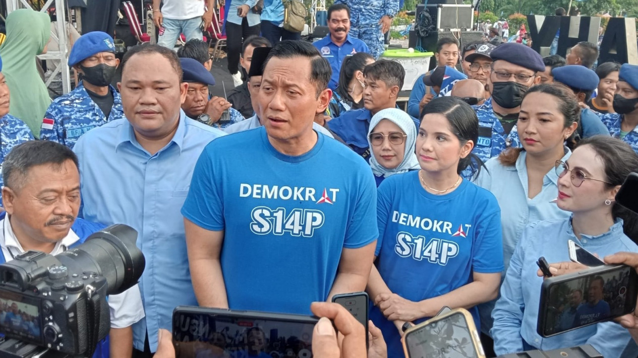 Ketua Umum Partai Demokrat Agus Harimurti Yudhoyono