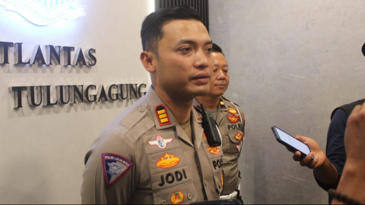 Kasatlantas Polres Tulungagung, AKP Jodi Indrawan.