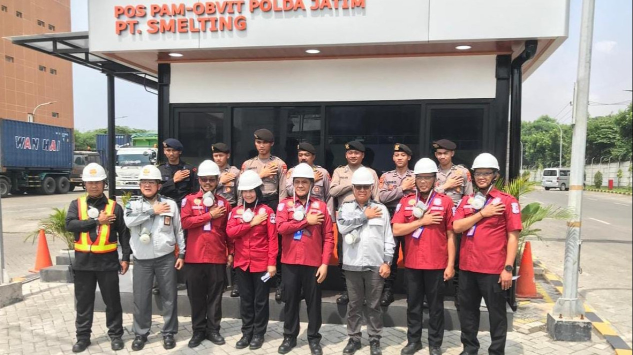 PT Smelting Raih Predikat Gold Sertifikasi SMP