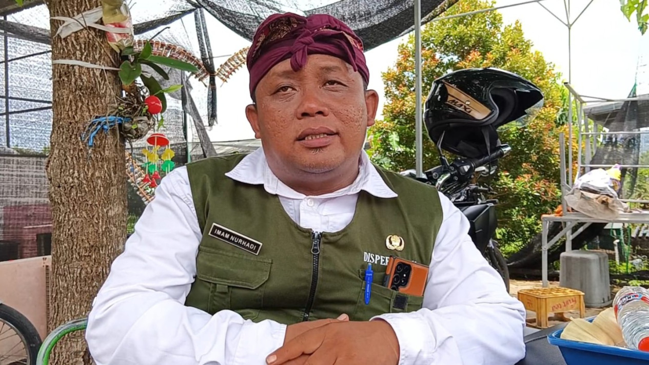 Plt Kepala Dispertapan Trenggalek, Imam Nurhadi