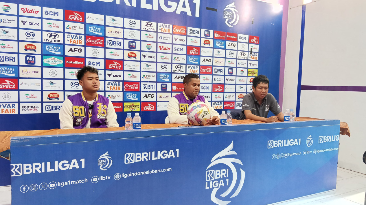 Jumpa Pers Persik Kediri Jelang Lawan Persija