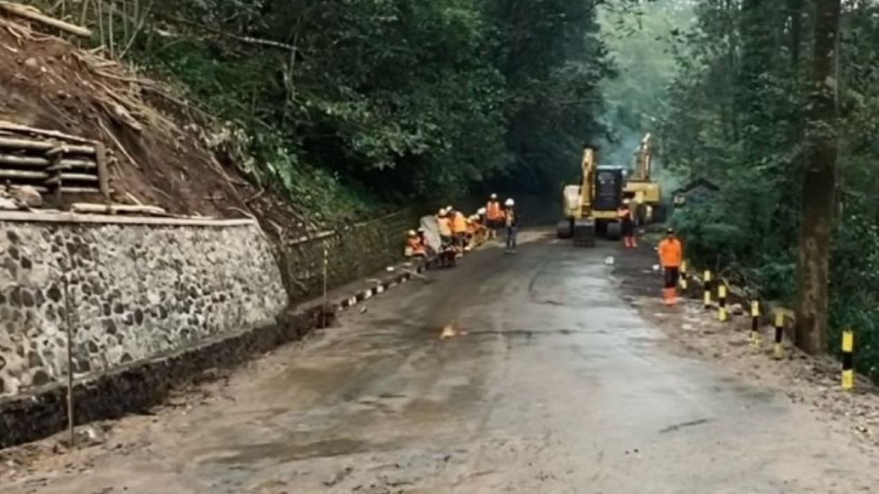 Jalur Alternatif Mojokerto-Batu Via Cangar Dibuka Terbatas Mulai Besok.