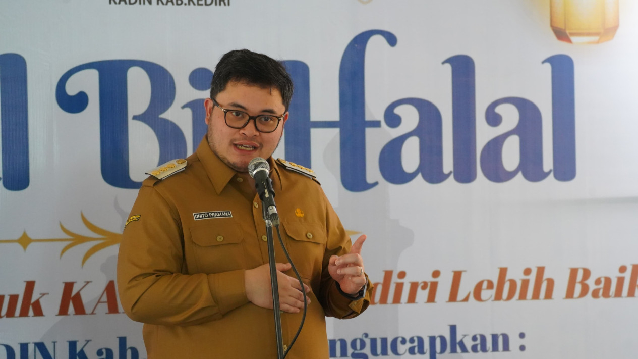 Bupati Kediri Hanindhito Himawan Pramana.