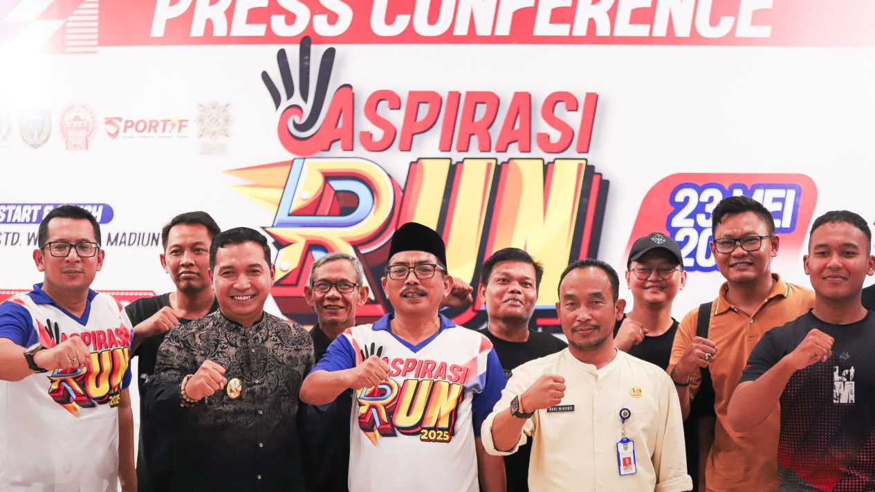 Konferensi Pers Aspirasi Run 2025