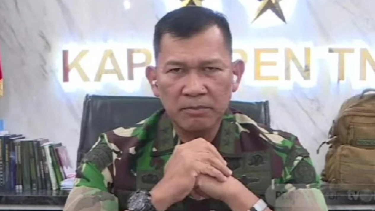 Kepala Pusat Penerangan TNI Brigjen TNI Kristomei Sianturi.